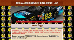 Desktop Screenshot of drunkencowjerky.com